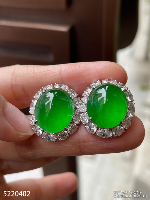 绿蛋耳钉【5220402】具体价格微信咨询 商品图3