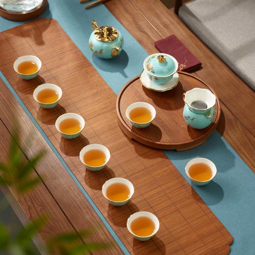 国瓷永丰源 夫人瓷·西湖蓝12/15头茶具套装 商品图3