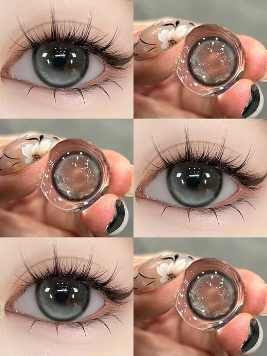 Jellydoll 牛乳啵啵 半年抛 两片 14.5mm 参考着色 14.0mm 基弧 8.5 含水 40% 新锐国货 商品图1