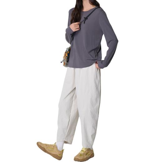 雀说【度假】女装出游度假宽松舒适慵懒休闲舒适运动上衣AL86-323 商品图4