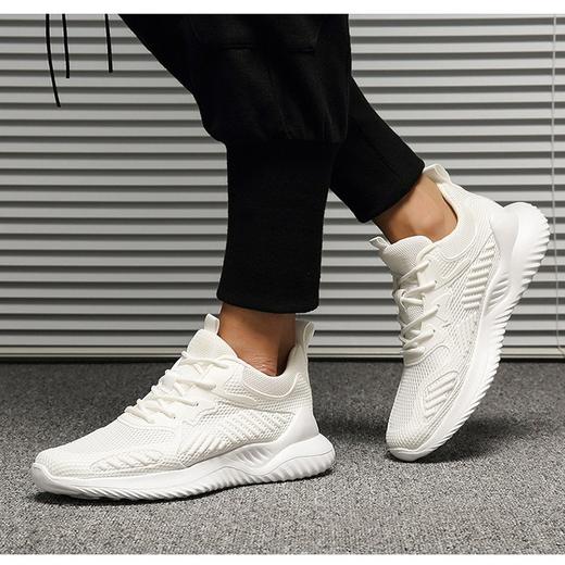 【38-48码】特大码男鞋春季大号潮鞋加肥加大白色休闲运动鞋 商品图3