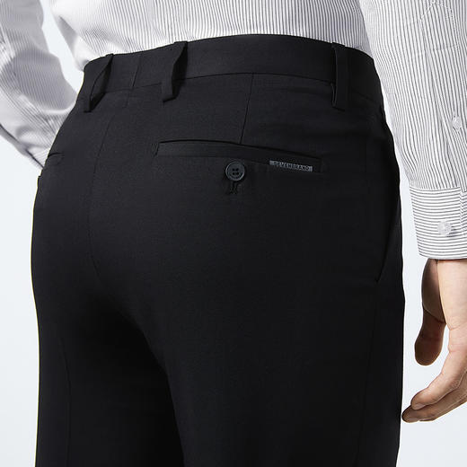 【苗浩同款】柒牌西裤男2025春季新款修身商务正装男士西装长裤子 128H72310 商品图3