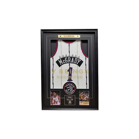 收藏系列 麦迪 猛龙队1号白色 亲笔签名球衣