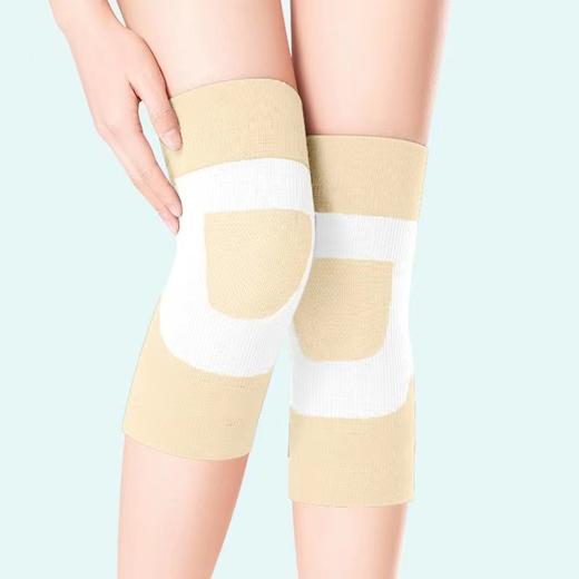 日本护膝蚕丝薄款夏季空调房防寒冬季老寒腿关节保暖膝盖男女膝盖 商品图2