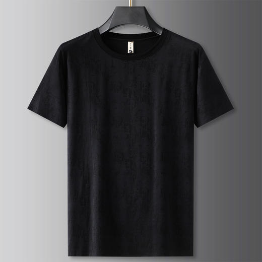 【DG】大依优型大码短袖T恤冰丝凉感半袖体恤衫男加大码免烫打底衫肥佬休闲夏装薄胖子上衣夏季 商品图0