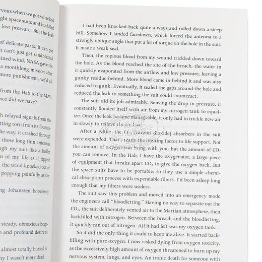 【中商原版】火星救援 英文原版 The Martian 马特达蒙同名电影小说 商品图2