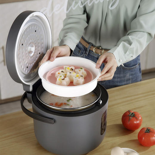 【有颜有料，多功能电饭煲】新款智能电饭煲 多功能预约定时 小型煮饭煲汤 3-4人不粘内胆电饭锅-QQ 商品图1