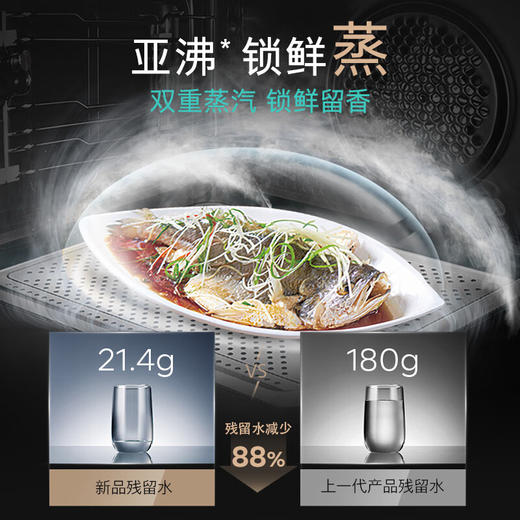 西门子（SIEMENS）智魔方pro智瞳款 嵌入式蒸烤箱一体机 五合一 50L大容量易清洁 家用国家补贴CS3T7MPG5W 商品图3