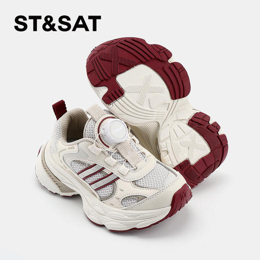 【童鞋】星期六时尚简约透气免系带男女童运动鞋SSD1192L3G 商品图5