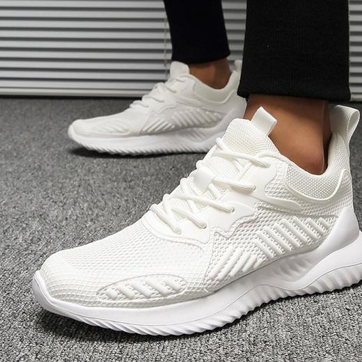 【38-48码】特大码男鞋春季大号潮鞋加肥加大白色休闲运动鞋 商品图4