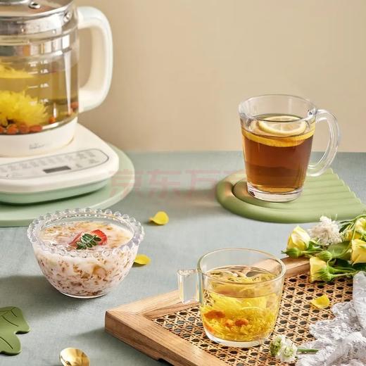 小熊（Bear）养生壶 1.5L 高硼硅玻璃 20大菜单 多段保温 微电脑显示 12小时预约 YSH-D15T3 商品图6