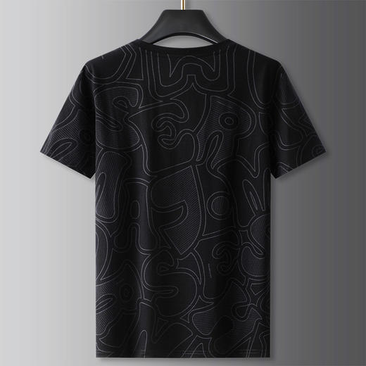 【DG】大依优型大码男装短袖T恤半袖体恤男大码圆领打底衫肥佬时尚休闲棉 商品图2