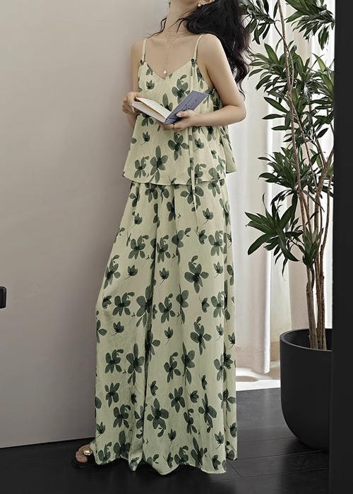 裁缝学苑AS437 新中式国风两件套装纸样女装度假背心吊带雪纺裤子样板 商品图4