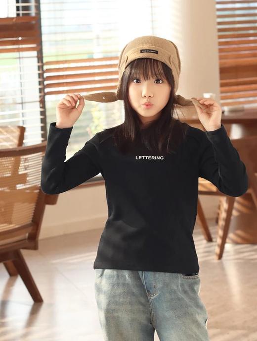 【两件49元 拍两件自动减价 单件不发货】心唯爱春暖儿童长袖T恤NF519，柔软亲肤舒适轻弹，磨毛加工处理，质感细腻很亲肤，贴身的剪裁，自在又舒适 商品图5