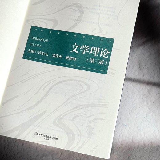 文学理论 第三版 鲁枢元 刘锋杰 姚鹤鸣 高校文科精品教材 商品图4