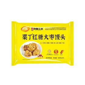 TD在旗400g栗丁红糖大枣馒头