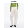 SELFWHO纯色高密度棉锦气球裤子女2025春季新款休闲宽松显瘦长裤 商品缩略图0