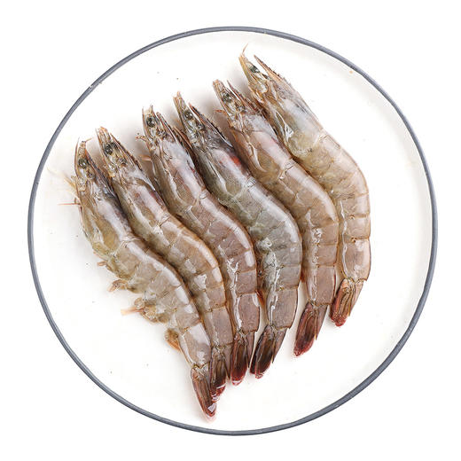 【无抗富硒】正大琥珀虾2斤 30-40尾/kg  水产白虾海鲜 商品图4