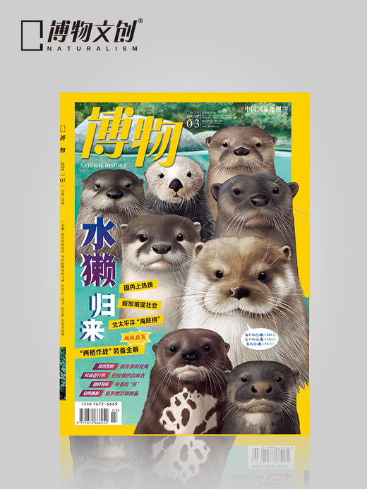 博物杂志 2025年3月刊  水獭归来 商品图0