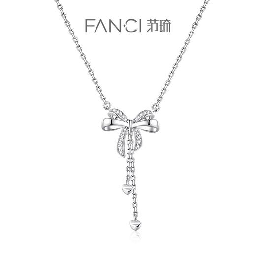 FANCI范琦 情人结项链女原创设计银锁骨链小众百搭生日礼物送闺蜜 商品图0