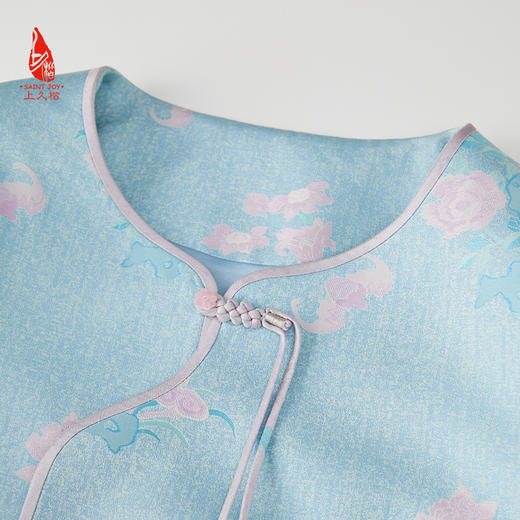 SAINTJOY/上久楷宋锦外套 复古 中国风 女士上衣 款80山石牡丹 CY1024207024 商品图2