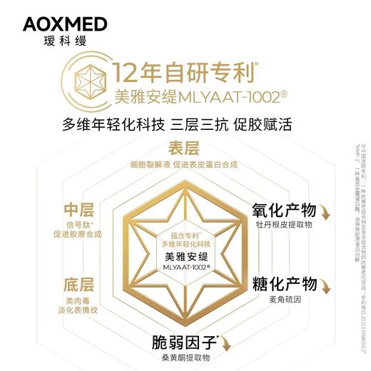 AOXMED瑷科缦多层修护舒颜精华露30ml/瓶（绿安缦精华） 商品图2