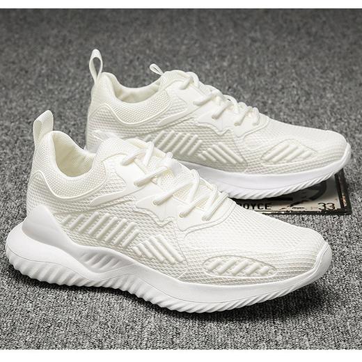 【38-48码】特大码男鞋春季大号潮鞋加肥加大白色休闲运动鞋 商品图0