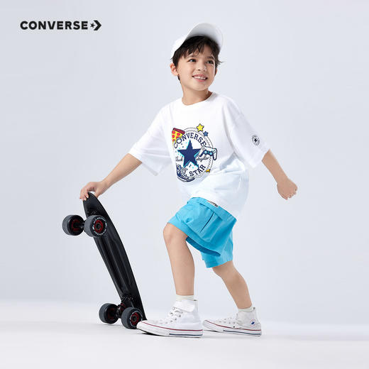 CONVERSE 夏 大童小童 儿童童装T恤 CNVN-TE-H517 商品图3