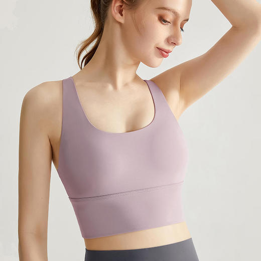 春夏新款交叉美背长款运动内衣 | 高弹防震 伸展轻盈 全包裹设计 舒适不闷热 商品图5