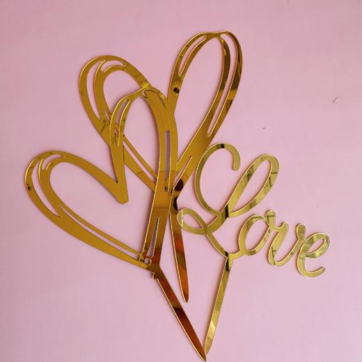 爱心生日插牌（单拍不发货） 商品图1