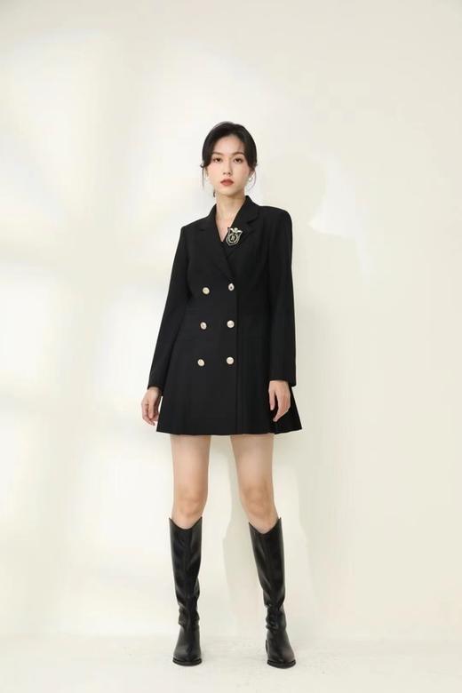 amadella 黑色学院风连衣裙 15518 商品图1