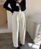 老米优品🎈5-7天。松弛感阔腿休闲裤《韩国工装风 大裤腿设计 阔腿休闲裤》显瘦，帅气，洒脱氛围感满满！K250224A 商品缩略图1