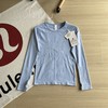 点此购买 lulu露露乐蒙Swiftly Tech女子针织工艺提花瑜伽长袖打底衫 cp LL 310217 商品缩略图3