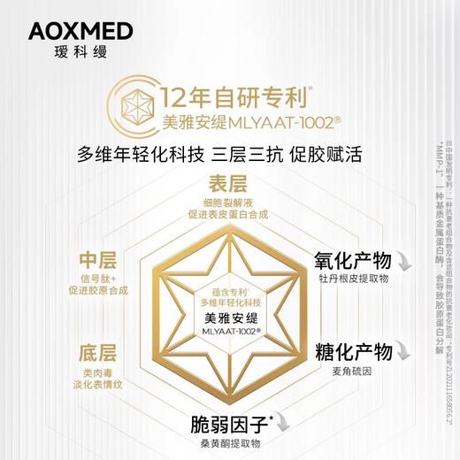 AOXMED瑷科缦密集赋活精华面霜15g/瓶（生机霜） 商品图5