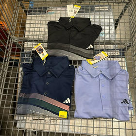 Adidas男士速干透气POLO衫，S码起！平时小贵，现在打折赶紧下手，美国直邮特价270元🉐包税包邮到手了