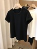 丁摩 质感绝了！强烈推，春夏刚需款~极简品质后倒三角基础宽松短袖T恤5ZF-22404 商品缩略图6