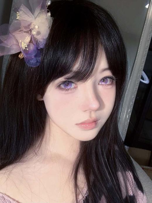 Vigour girl 半年抛美瞳 玻璃霜花 直径14.5mm着色13.8mm 商品图8