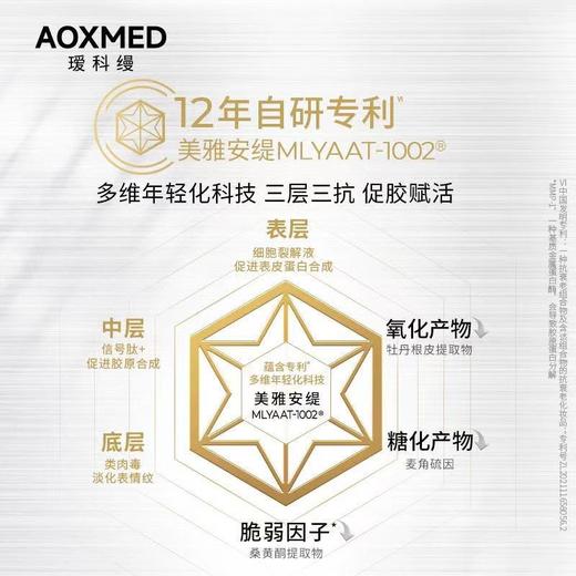 AOXMED瑷科缦多层修护舒颜凝露2ml*16支/盒（绿金刚速修次抛） 商品图7