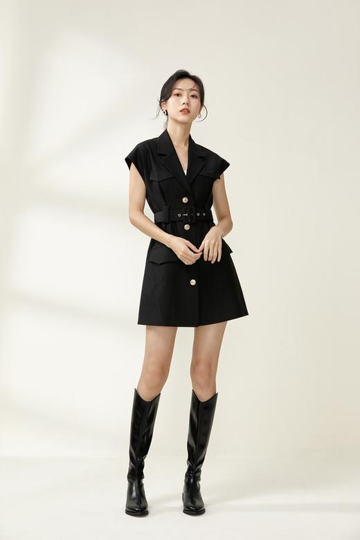 Kai & Kiera 翻领西装式通勤连衣裙 15468 商品图1