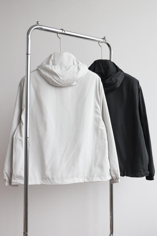 L.A.C 法系小渔 防泼水 可拆卸连帽拉链外套 WT831 商品图4