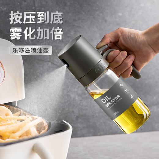 厨房家用油壶喷雾不锈钢喷油壶 喷油壶防漏油空气炸锅油壶 商品图0