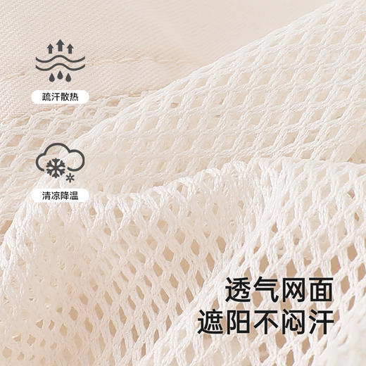 【商场同款】英氏儿童帽子夏季男童遮阳渔夫帽透气网孔帽2025新款 商品图2