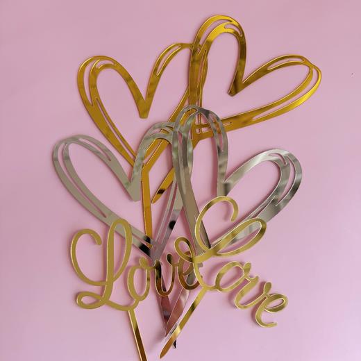 爱心生日插牌（单拍不发货） 商品图0