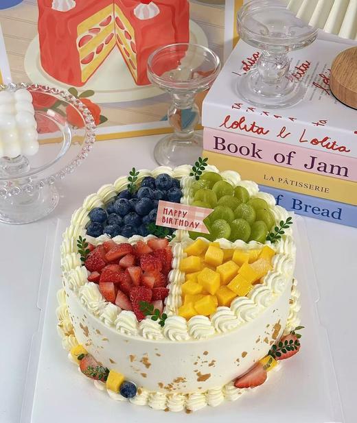 四拼水果蛋糕 商品图0