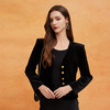 QE107斯尔丽25新款新国风手工盘扣西装领直身型设计不挑身材时尚外套 商品缩略图4