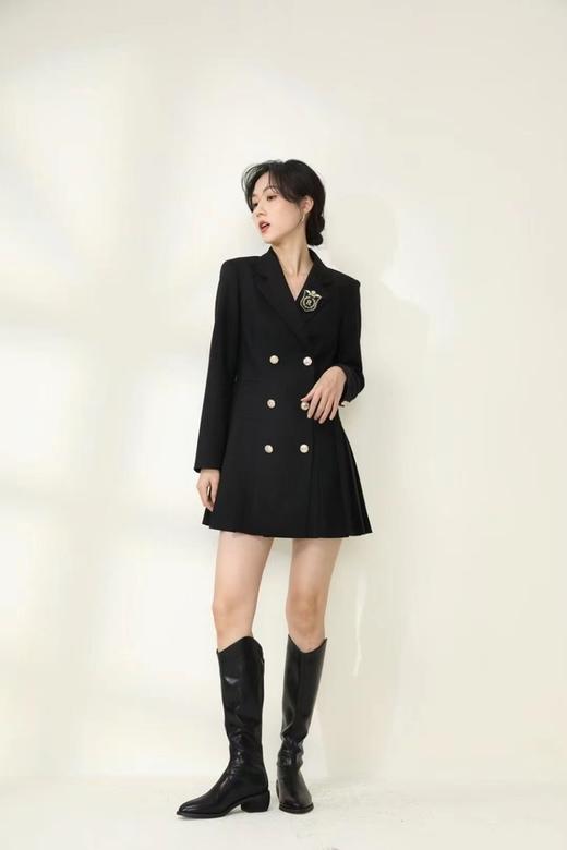 amadella 黑色学院风连衣裙 15518 商品图2