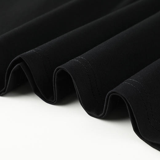 【DG】大依优型大码短袖T恤加肥加大时尚拼接短袖T恤男夏季薄款上衣胖子圆领棉质 商品图3