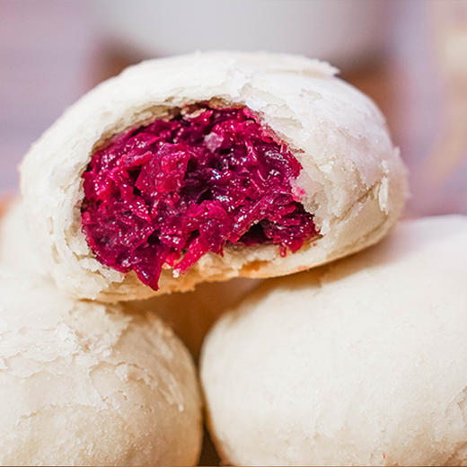 玫瑰鲜花饼 | 6枚/盒 云南重瓣玫瑰 纯素植物油起酥 现烤现发 保质期15天 商品图1