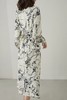 SENTUBILA尚都比拉 时尚扭结收腰抽象印花连衣裙 15748 商品缩略图6