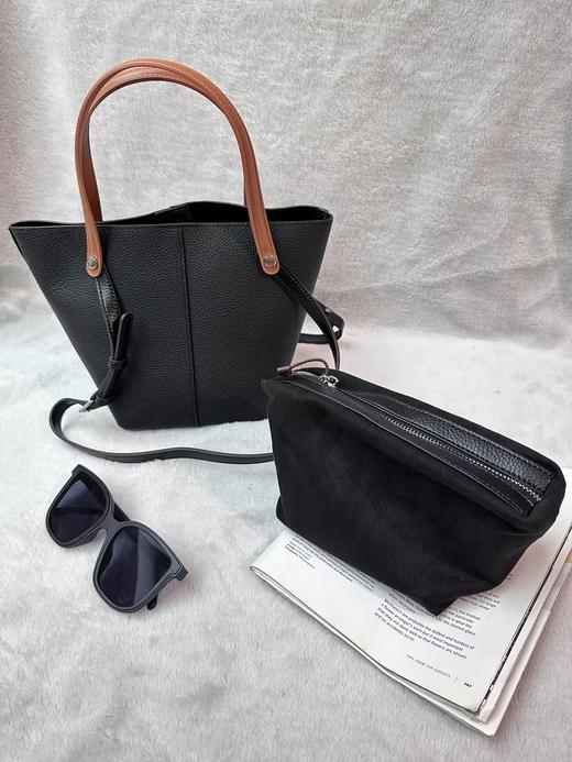 【门店同款】ENJOY常卖复古撞色托特包 161847368 商品图2